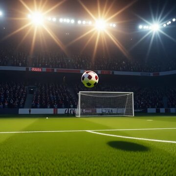 balompi&eacute;, bal&oacute;n, bailes, estadio, campa, c&eacute;sped, deporte, gol, juego, verde, equipo, certamen, arena, alumbrado, noche, cielo, actividad, neta, patada, ocio, actores, cerilla