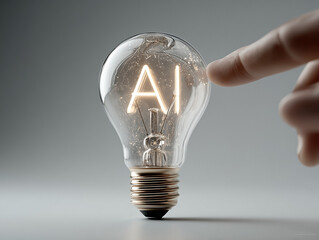 Fototapeta premium AI-generated ideas and hints are great and useful