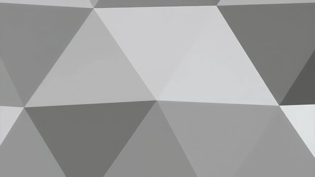 Geometric Facet Motion Background Subtle Light Shift
