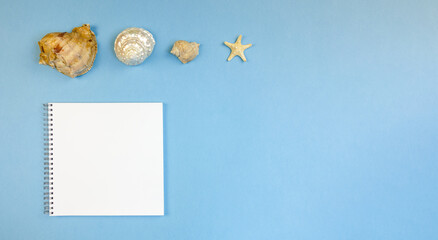 marinethemed travel notebook, summer holiday planner with marine designs and ocean textures, oceaninspired travel notebook featuring nautical patterns and summer seaside motifs for holidays