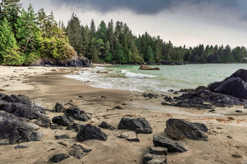 Vancouver Island Coastline beach