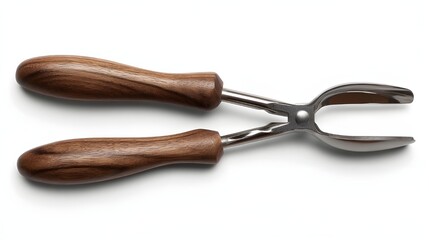 Clean Design Ash Removal Tool for Maintenance with White Background for Home Fireplace and Cleaning Solutions