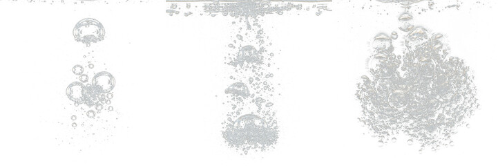 Fototapeta premium Cavitation Bubble Trails, Underwater Pressure Voids, Fluid Motion Bubbles, Propeller Wake Effects, Aquatic Turbulence