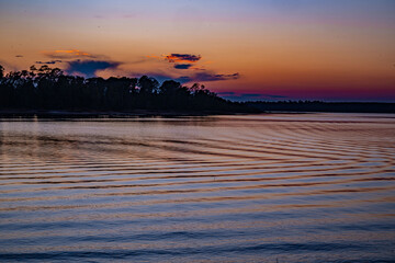 Saunset on Sam Rayburn Reservoir