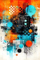 Hintergrund, graffiti, Kunst, abstrakt, bunt