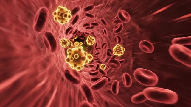Visualizing Cortisol Release: A Journey Through the Adrenal Cortex and Its Impact on Blood Vessels