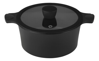 Professional Black Non-Stick Casserole Dish with Lid