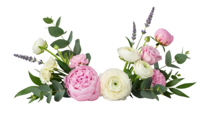 Special fresh floral backgrounds designed for amazing product ads and exclusive digital marketing campaignsisolated on white background