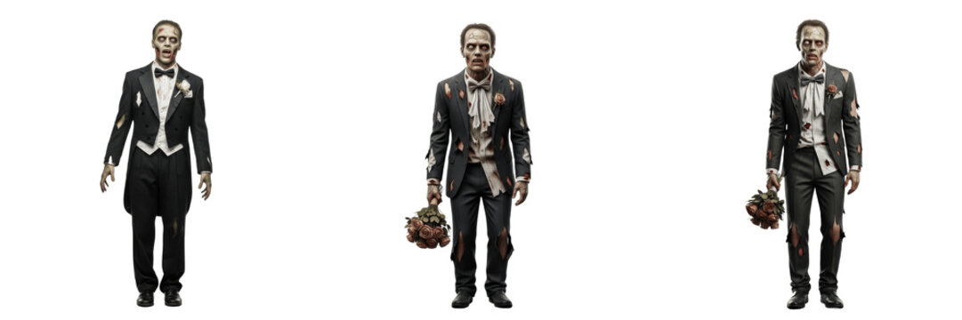 Zombie groom, undead groom, walking dead groom, infected groom, groom zombie, horror wedding zombie, apocalyptic groom, zombified groom, undead wedding man, novio zombi, mari&eacute; zombie, Br&auml;utigam Zombie