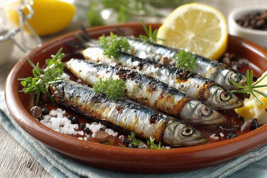 Mediterranean Seafood Plate &ndash; Classic Sarde a Beccafico