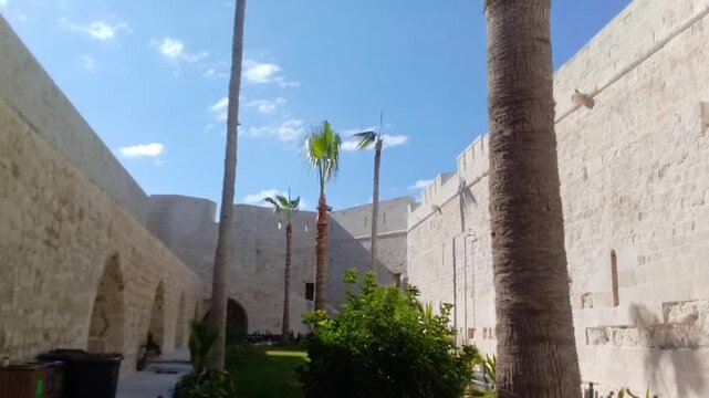 Fort Qaitbay, also known as Qaitbay Citadel, is a landmark in Alexandria, Egypt. To protect Egypt, Sultan Al-Ashraf Qaitbay, who ruled Egypt in the Mameluke age, built it in 882 AH (1477 AD).