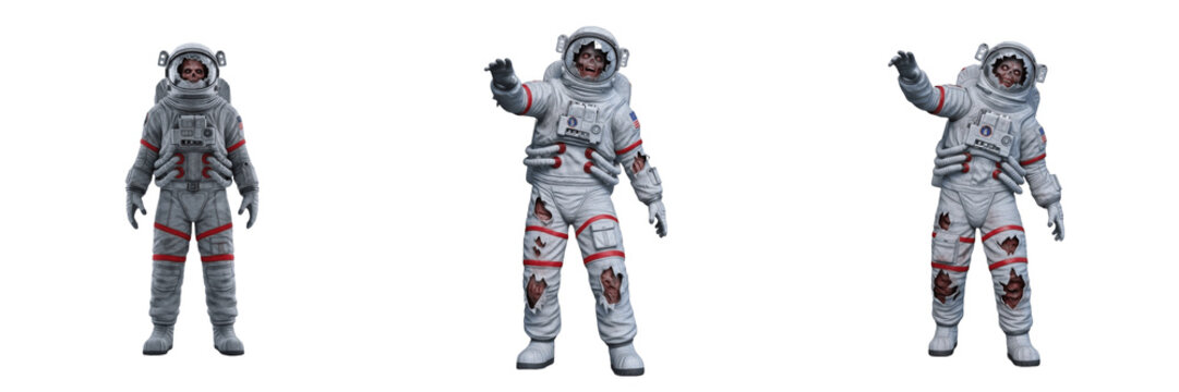 Zombie astronaut, undead astronaut, walking dead astronaut, infected astronaut, space zombie, cosmic ghoul, apocalyptic astronaut, zombified spaceman, undead cosmonaut, astronauta zombi, astronaute zo