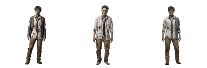 Zombie student, undead student, walking dead student, infected student, school zombie, campus ghoul, apocalyptic student, zombified learner, undead pupil, estudiante zombi, étudiant zombie