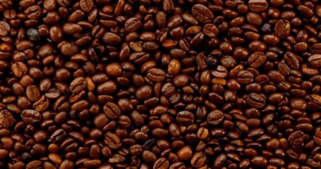 Fototapeta premium Unique Roasted Bean Imagery Crafted, Premium Single Source Beans With Natural Highlights And Story