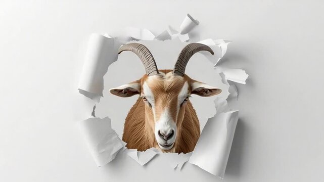 Eid al-Adha Ram Portrait Symbolizing Qurbani and Faith
