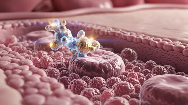 Micro Targeted Collagen Permeation Process Showing Hydration and Luminous Skin Restoration