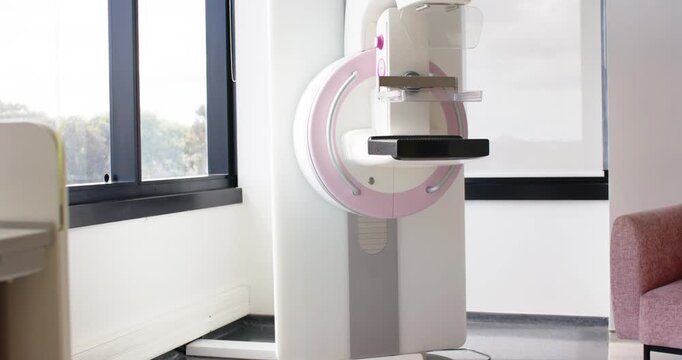 Control is activating imaging unit as gantry is rotating, arm is rising by window for calibration