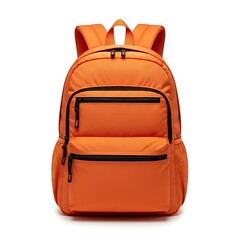 Bright Orange Backpack - A Stylish and Functional Accessory for Everyday Use.