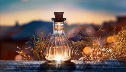 Vintage Glass Bottle