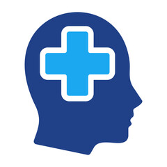 Obraz premium Mental Health Icon