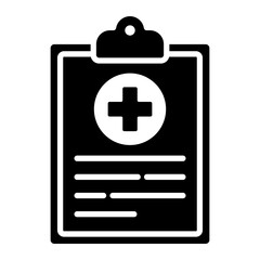 Obraz premium Medical History Icon