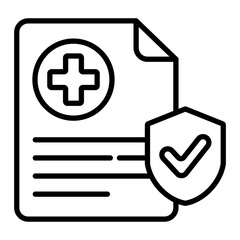 Obraz premium Insurance Icon