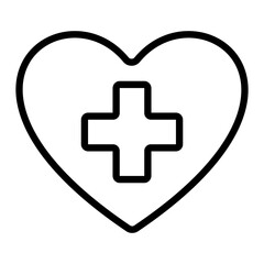 Fototapeta premium Health Icon