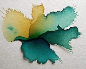 Soft flowing watercolor background in Ramadan-themed colors with ethereal transparency and organic paint splatter effects