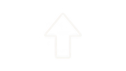Up arrow icon outline symbol graphic