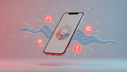 Digital Emergency Alert System Visualization