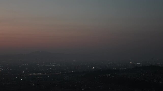 Predawn outdoor sky scene with a natural atmosphere