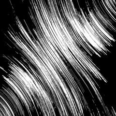 Obraz premium Abstract Black and White Brush Stroke Texture Background