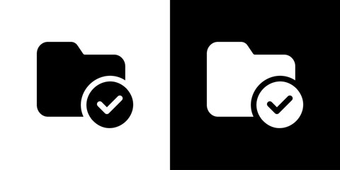 フォルダのアイコン（チェックマーク） © hamo