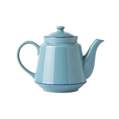 Fototapeta premium Ceramic Teapot Shown Isolated for Tea Concept 