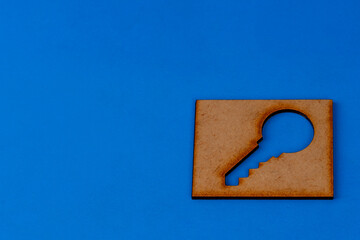 Unique Key on - Real Estate Concept