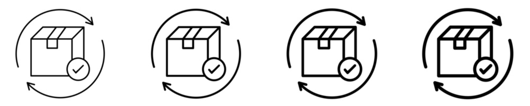 Restock Notification  Icon Set Different Style Collection
