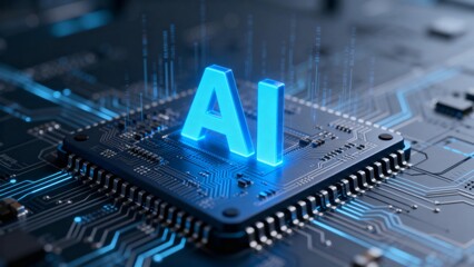 AI on a circuit board