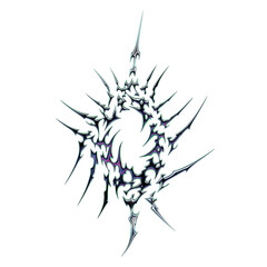 Obraz premium iridescent sigil