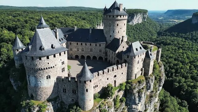 Chateau de Castelnaud-la-Chapelle in France.