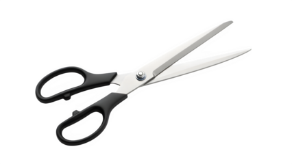 Scissors isolated on transparent background education elements png