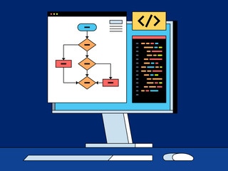 Coding Flowchart Interface