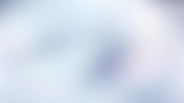 Clean white and soft blue abstract gradient loop with smooth holographic liquid motion and bright sparkle. Perfect for video projects, background design or wallpaper