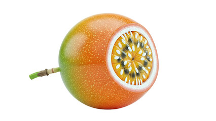 Passion Fruit Cut in Half