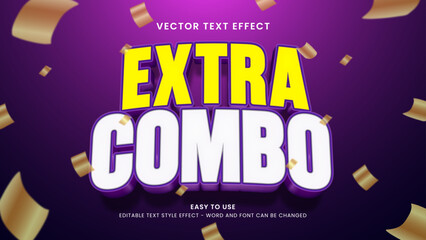 Obraz premium extra discount editable text effect 3d