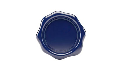 Dark Blue Wax Seal