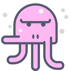 Vintage illustration of an octopus in detailed engraving style, black and white drawing perfect for marine, culinary, or educational design.