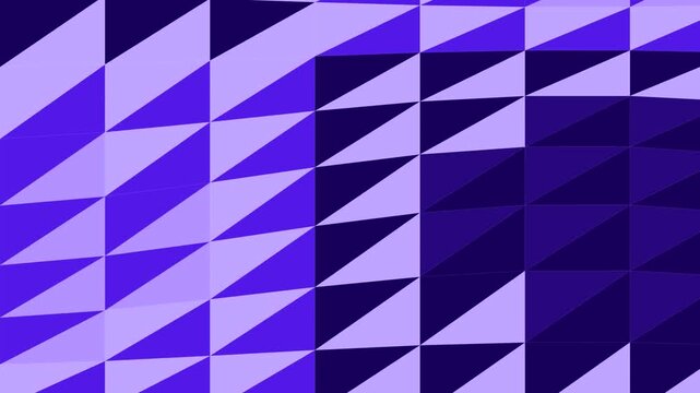 Abstract Geometric Pattern with Shifting Purple Hues.