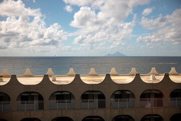 Views along the shores in St. Maarten, a famous destination for sunbathing, swimming, and plane spotting.
