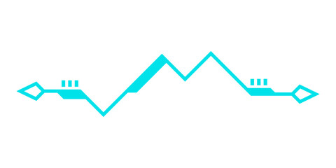 technology pointing line