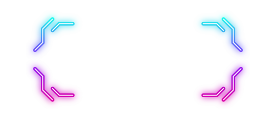 neon technology frame